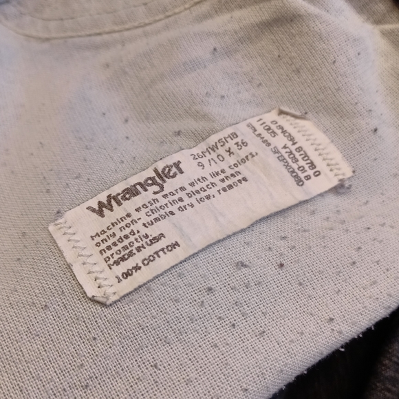 Vintage High Waisted Blue Jean Wrangler 25 - Picture 6 of 6